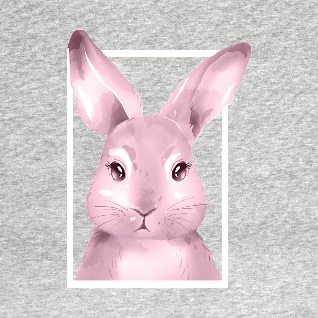 Rabbit T-Shirt by Abu Muorad